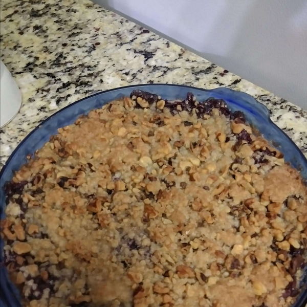 Cranberry Crumb Pie
