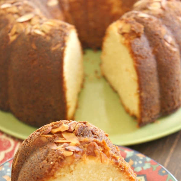 Amaretto Bundt® Cake with Bourbon Soak