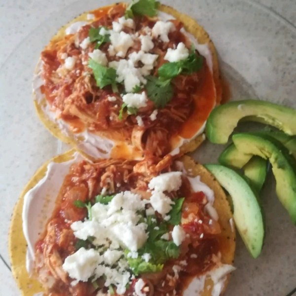 Chicken Tinga Tostados