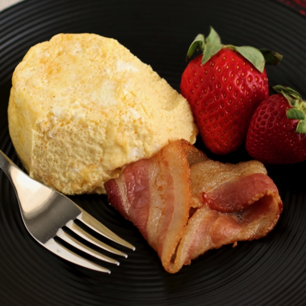 Cheesy Oven-Scrambled Eggs