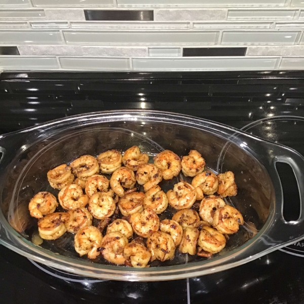 Sizzling Sherry Shrimp with Garlic