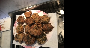 Bunuelos de Espinaca (Spinach Fritters)