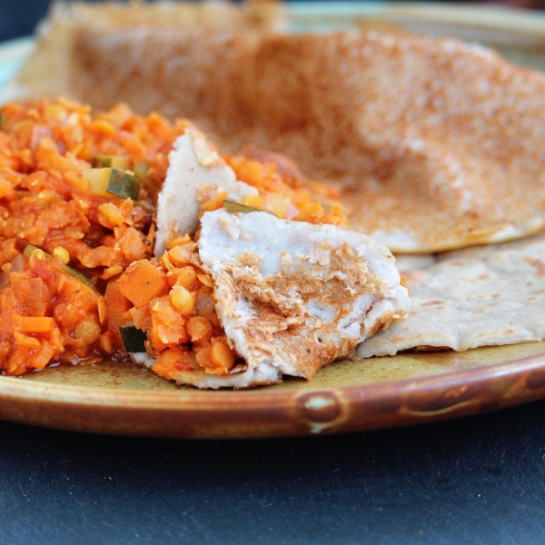 Injera (Ethiopian Teff Bread)