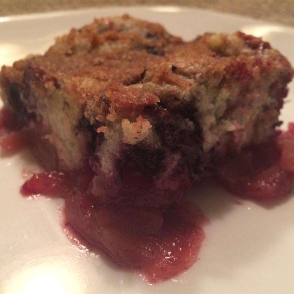 Apple-Blueberry Buckle