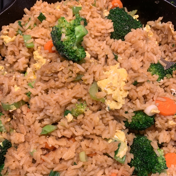 Broccoli and Rice Stir Fry