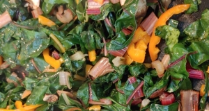 Swiss Chard Sauteed with Lime