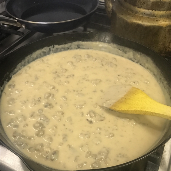 Super Easy Sausage Gravy