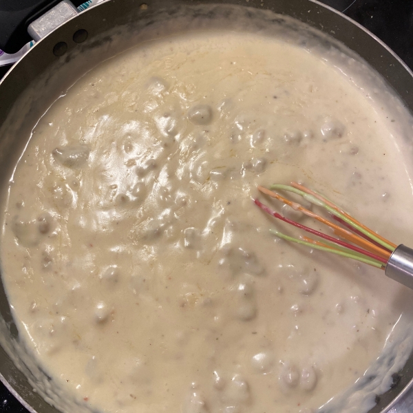 Super Easy Sausage Gravy