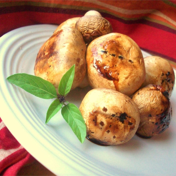 Deb's Spicy Summer Evening Mushrooms