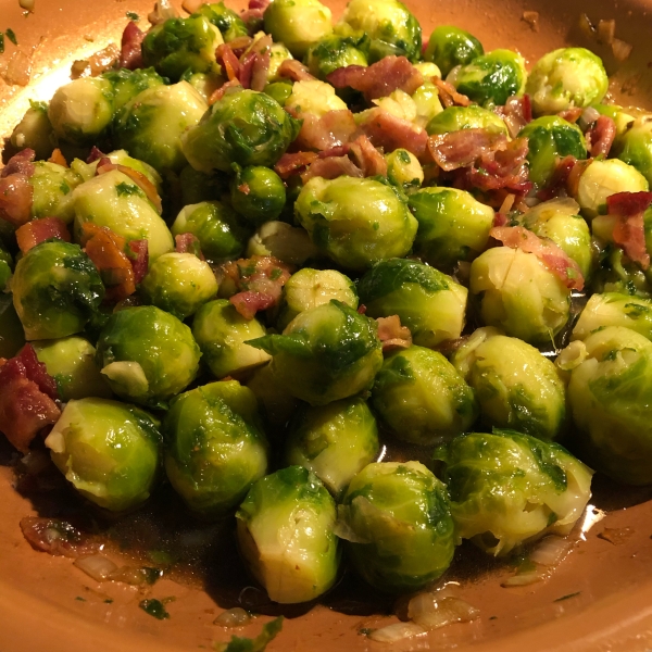 Honey Glazed Brussels Sprouts