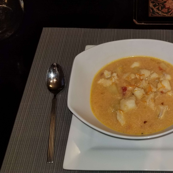 Hearty Halibut Chowder