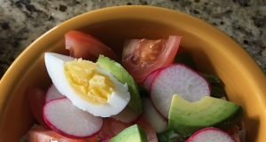 Sorghum, Quail Egg, Avocado, Kumato®and Buffalo Mozzarella Bowl