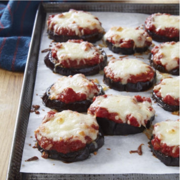 Healthy Air Fryer Eggplant Parmesan