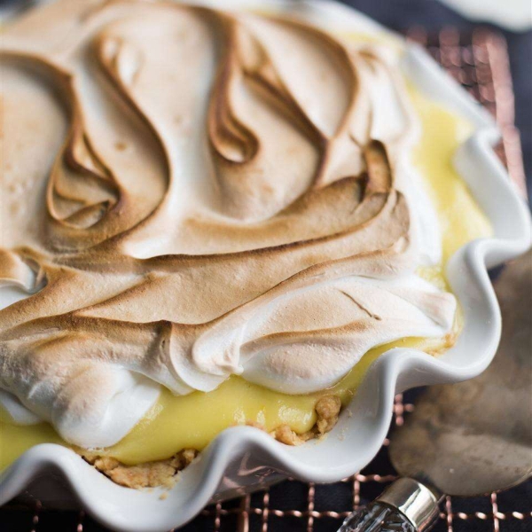 Coconut and Lemon Cream Pie