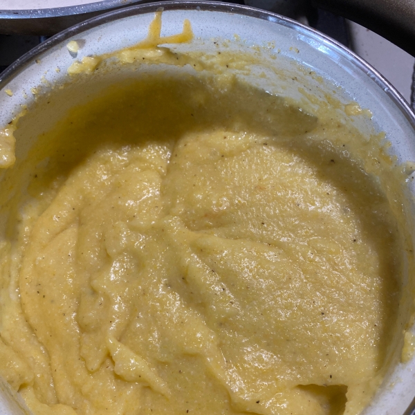 Cheesy Polenta