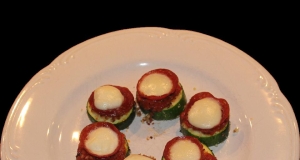 Breaded Zucchini Pizza Bites