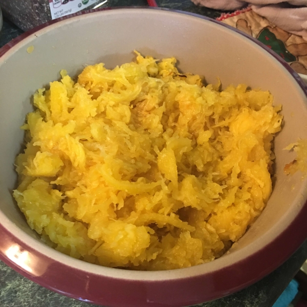 Sweetened Spaghetti Squash