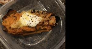 Loaded Twice-Baked Sweet Potatoes