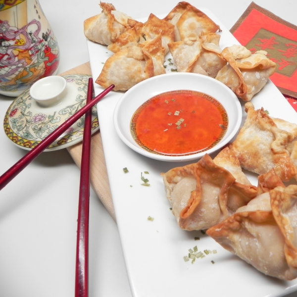 Air Fryer Crab Rangoon