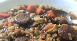 Lentil and Smoked Sausage Soup