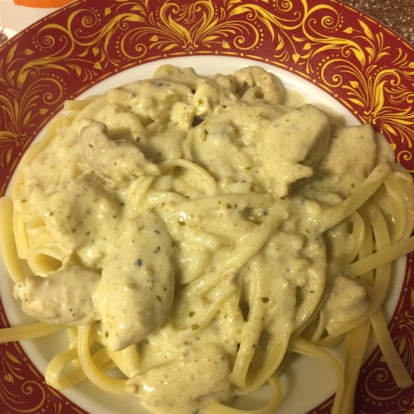 Chicken Alfredo Pesto Pasta