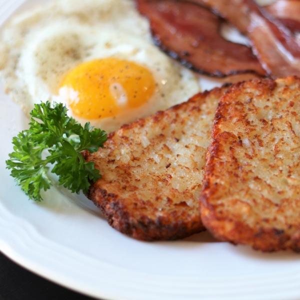 Frozen Hash Brown Patties in the Air Fryer