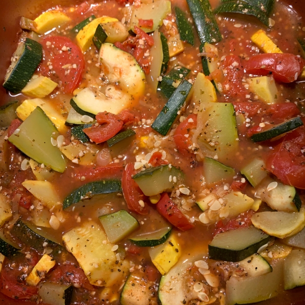 Tomato and Zucchini Melange