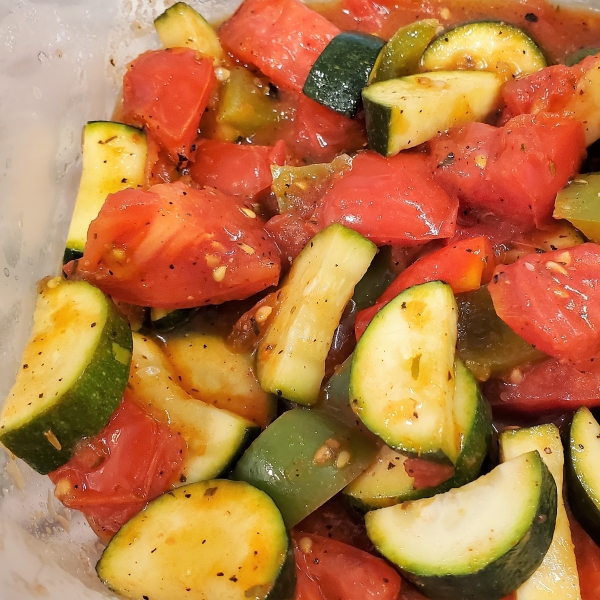 Tomato and Zucchini Melange