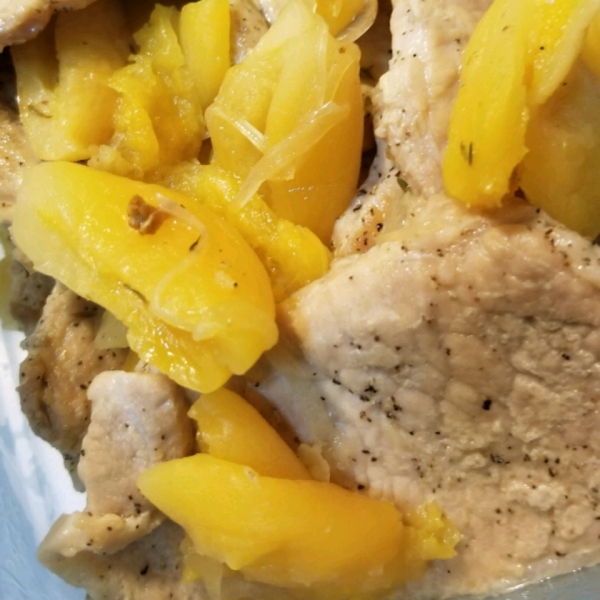 Slow Cooker Pork with Apricots