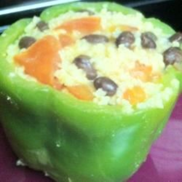 Millet-Stuffed Peppers