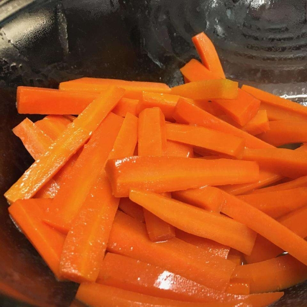 Vanilla Glazed Carrots