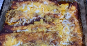 Beef Enchiladas with Homemade Sauce