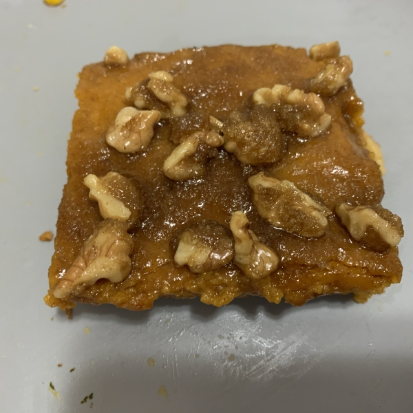 Pumpkin Pie Squares