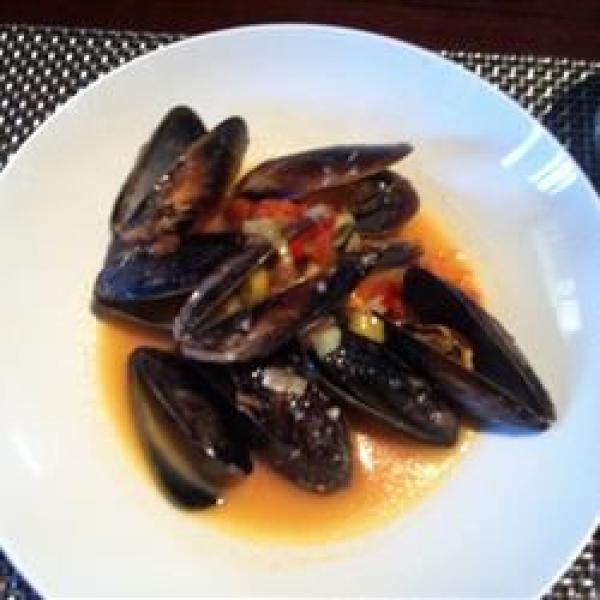 Mike's Drunken Mussels