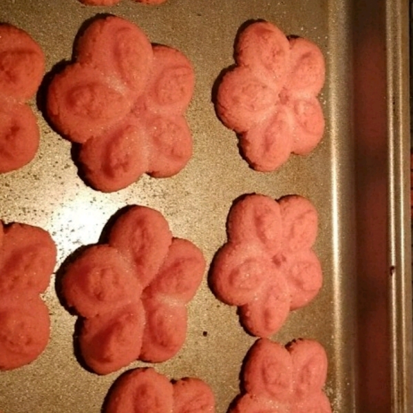 Gelatin Spritz Cookies