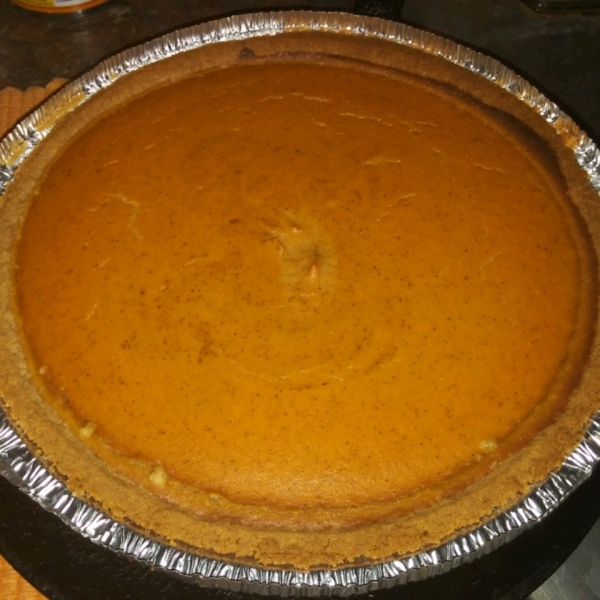 Sugarless Pumpkin Pie II