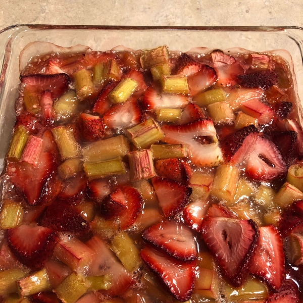 First Prize Strawberry Rhubarb Crisp