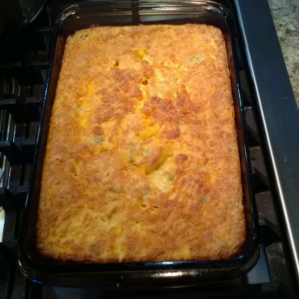 Christmas Green Chile Egg Casserole