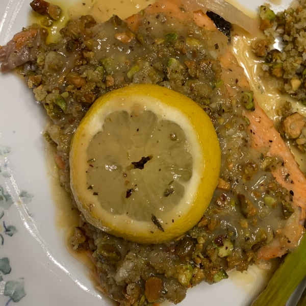 Pistachio-Crusted Salmon