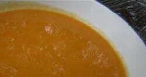 Pressure Cooker Cream of Carrot Soup