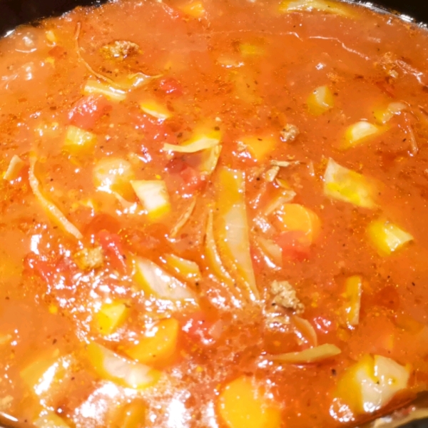 Old-World Cabbage Soup