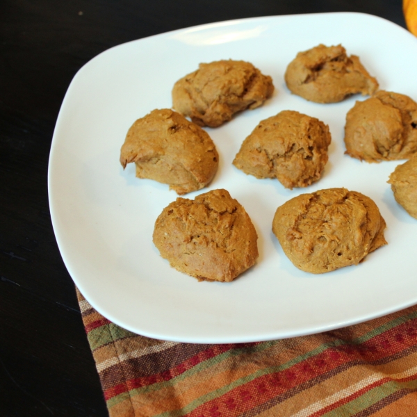 2-Ingredient Pumpkin Cookies