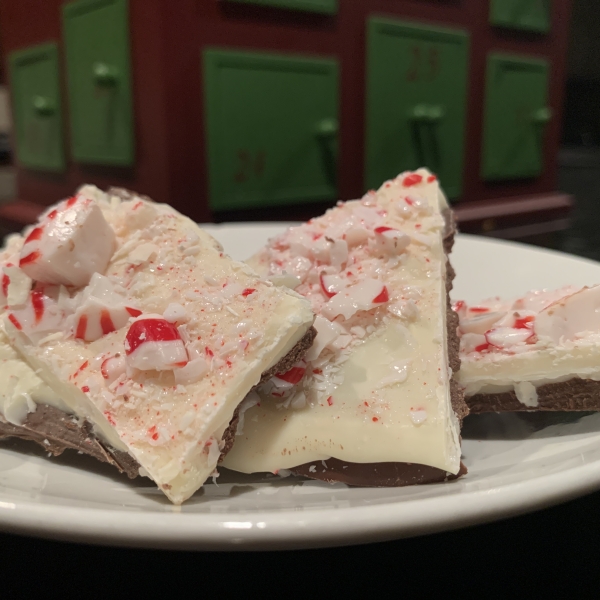 Milk Chocolate Peppermint Bark