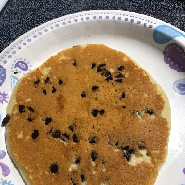 Kefir Chocolate Chip Pancakes