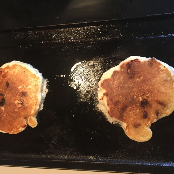 Kefir Chocolate Chip Pancakes