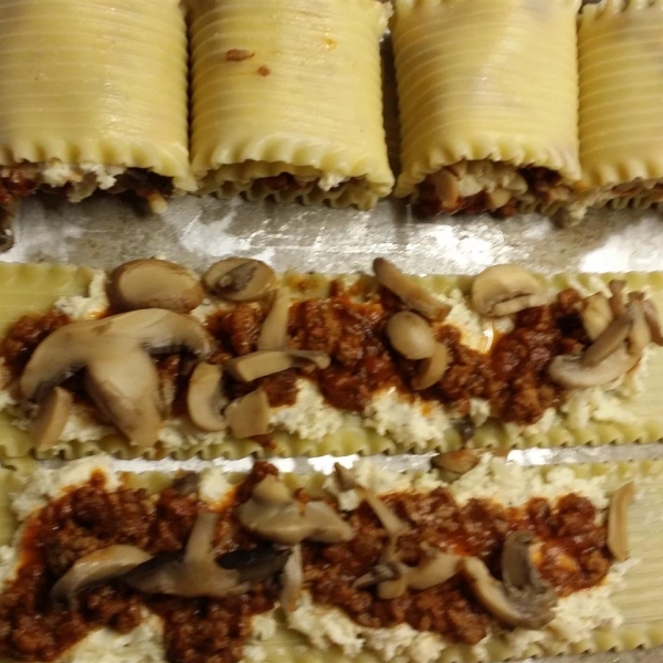 Lasagna Spinach Roll-Ups