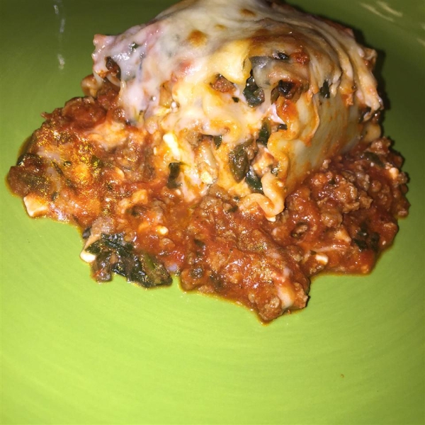 Lasagna Spinach Roll-Ups