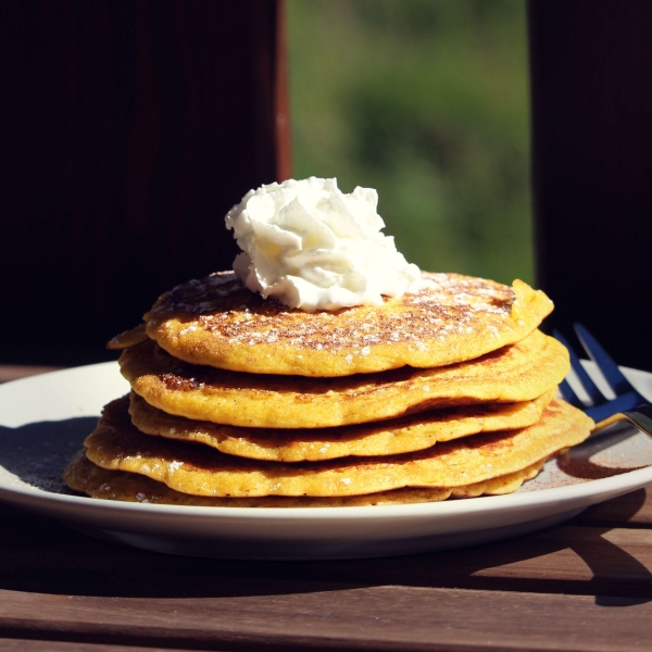 Pumpkin Quinoa Pancakes