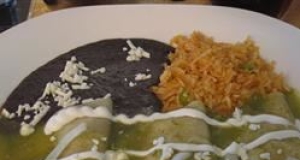 Chicken Enchiladas with Salsa Verde