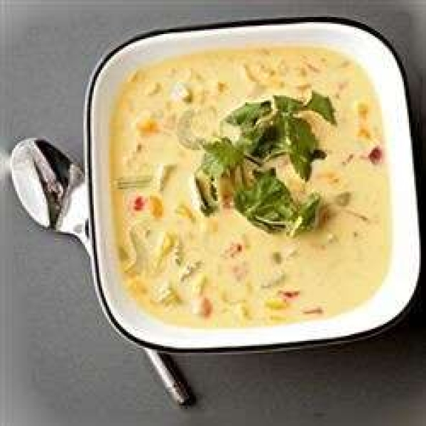 Vegetable Cheese Soup I